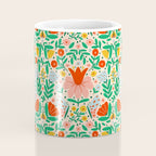 Whimsical Floral - colorful garden  Coffee Mug Gallery Image 4