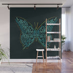 Mechanical Butterfly Wall Mural Gallery Image 1