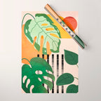 Tropical Garden Leaves 01 Wrapping Paper Gallery Image 1