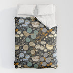 Winter Garden Birds Black Comforter Gallery Image 6