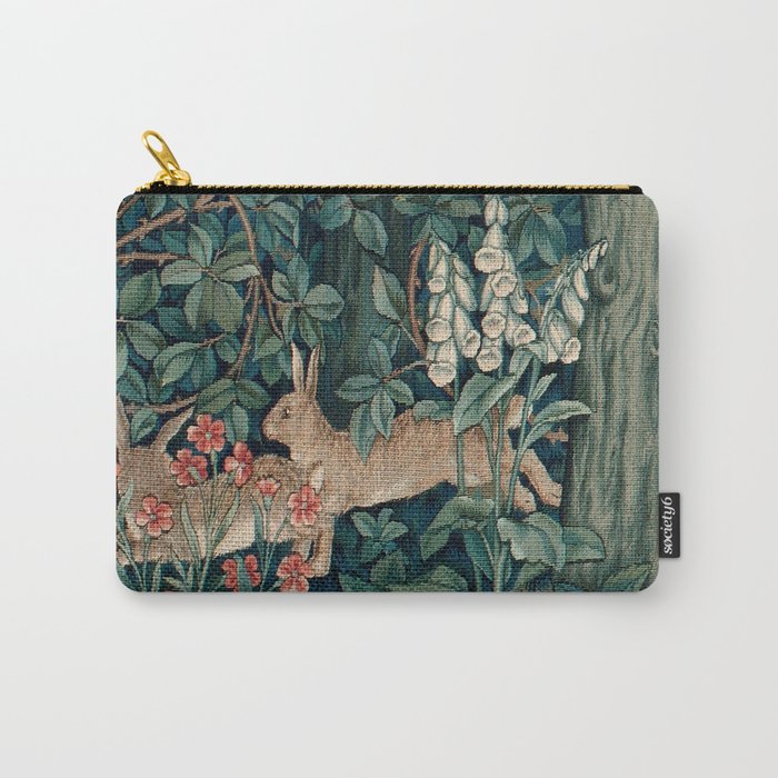 John Henry Dearle "Greenery" 4. Carry All Pouch Gallery Image 1