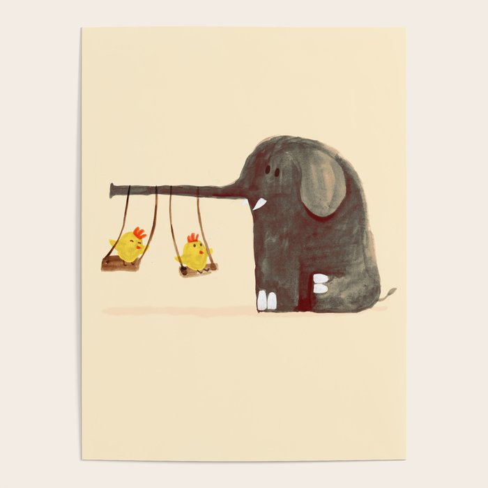 Elephant Swing Poster Gallery Image 1