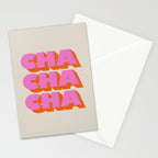 Cha Cha Cha Stationery Card Gallery Image 2