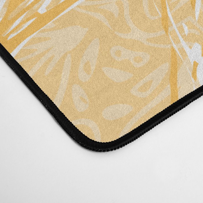 Mandala, Sunflower Prints, Yellow Desk Mat Gallery Image 4