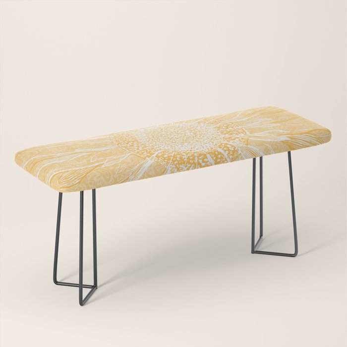 Mandala, Sunflower Prints, Yellow Bench Gallery Image 1