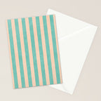STRIPES 001 F - Mint Stationery Card Gallery Image 2