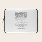 It's Never Too Late Benjamin Button Laptop Sleeve Gallery Image 1