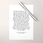 It's Never Too Late Benjamin Button Wrapping Paper Gallery Image 1