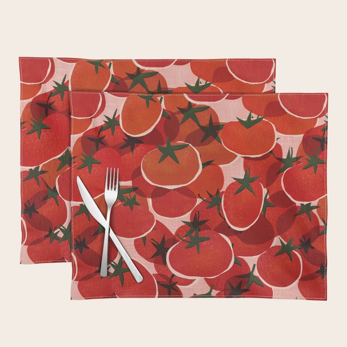 Multi Tomatoes Placemat Gallery Image 1