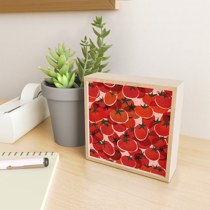 Multi Tomatoes Mini Art Print Gallery Image 2