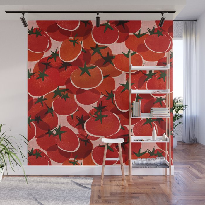 Multi Tomatoes Wall Mural Gallery Image 1