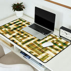 Abstract Linocut Pattern #6 Desk Mat Gallery Image 2
