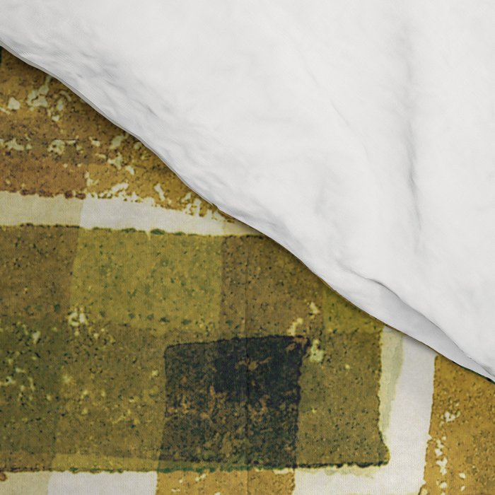 Abstract Linocut Pattern #6 Comforter Gallery Image 4