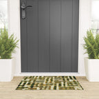 Abstract Linocut Pattern #6 Welcome Mat Gallery Image 3