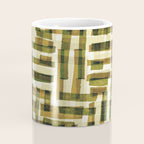 Abstract Linocut Pattern #6 Coffee Mug Gallery Image 4