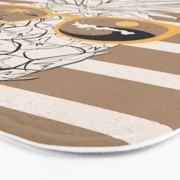Pineapple Dreams 4 Bath Mat Gallery Image 3