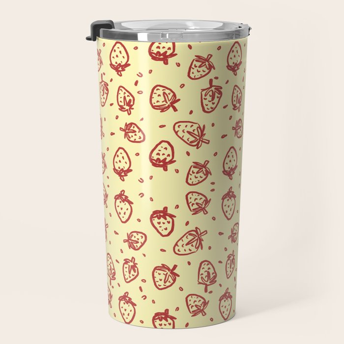 Strawberry Sundae Travel Mug Gallery Image 3