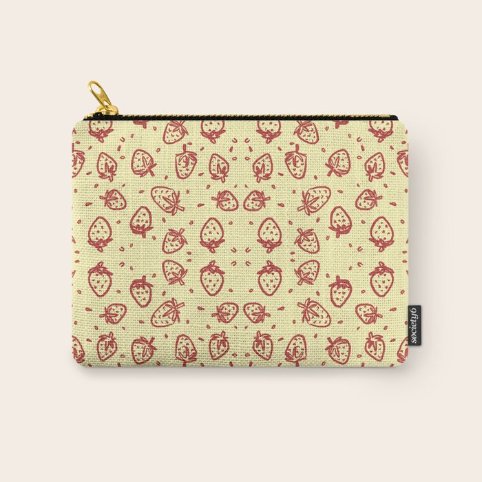 Strawberry Sundae Carry All Pouch Gallery Image 1