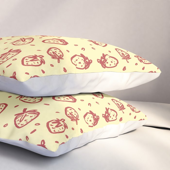 Strawberry Sundae Pillow Sham Gallery Image 3