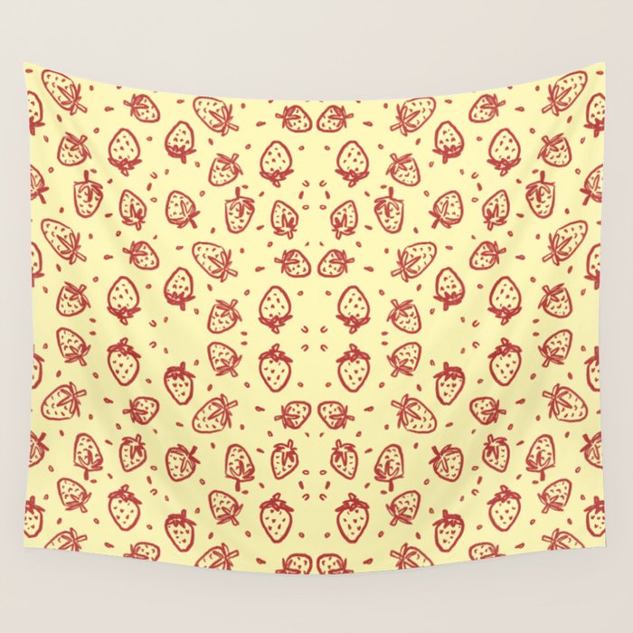 Strawberry Sundae Wall Tapestry Gallery Image 4