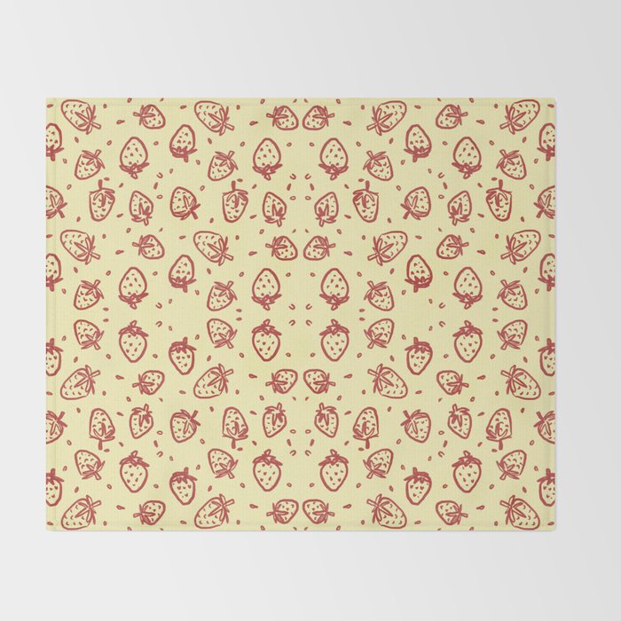 Strawberry Sundae Throw Blanket Gallery Image 2