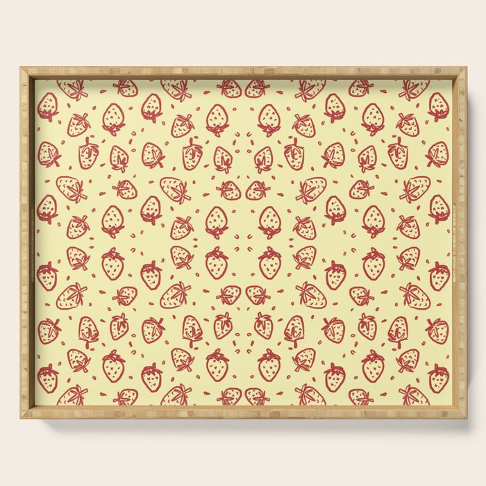 Strawberry Sundae Serving Tray Gallery Image 1
