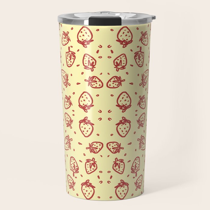 Strawberry Sundae Travel Mug Gallery Image 1