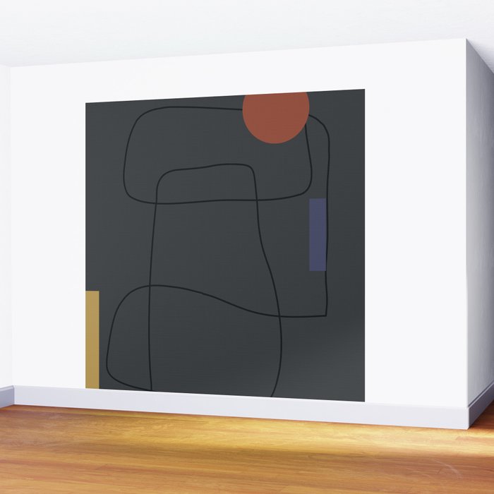 Minimal Geometric 61 Wall Mural Gallery Image 2