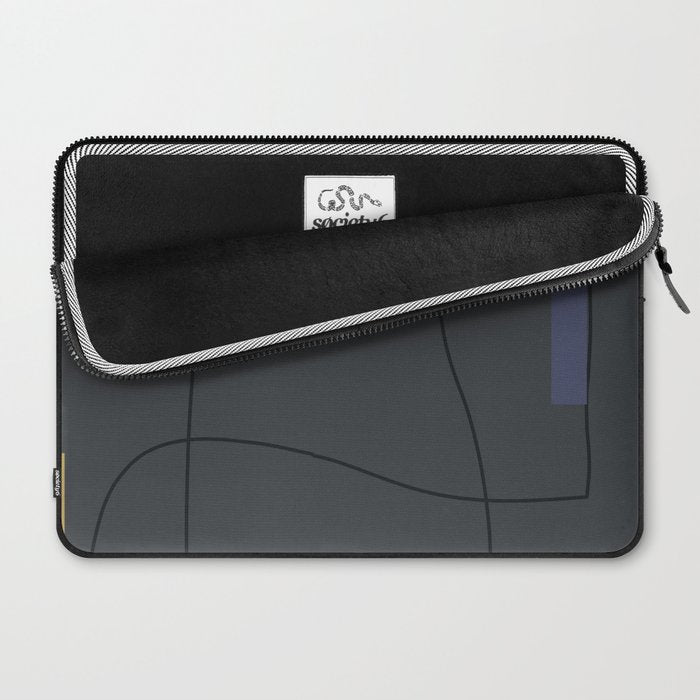 Minimal Geometric 61 Laptop Sleeve Gallery Image 2