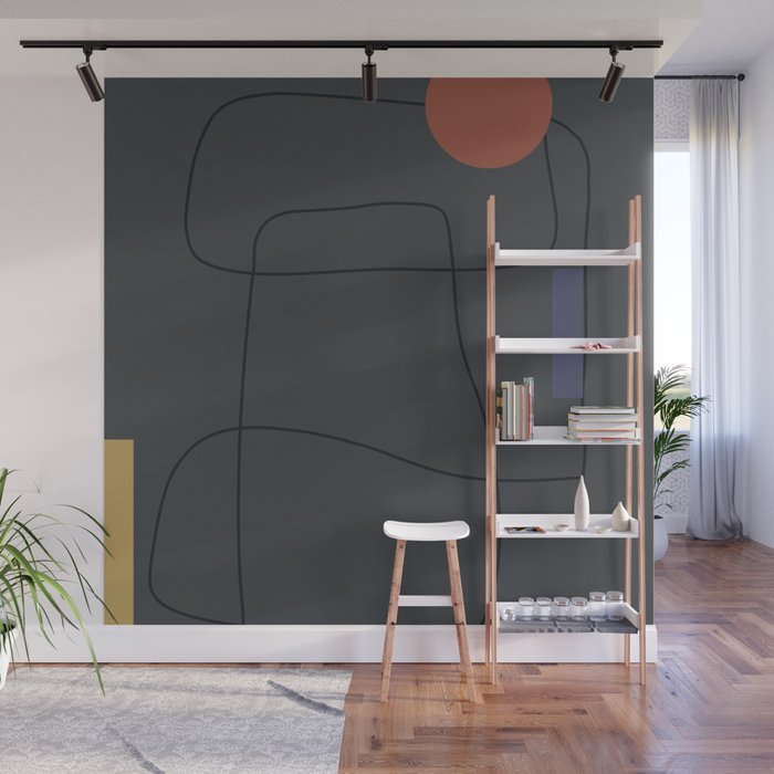 Minimal Geometric 61 Wall Mural Gallery Image 1