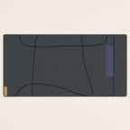 Minimal Geometric 61 Desk Mat Gallery Image 3