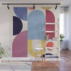 Abstract Shapes 55 Wall Mural Gallery Image 1