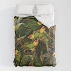 Floral and Birds XXXVI Duvet Cover Gallery Image 6