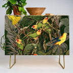 Floral and Birds XXXVI Credenza Gallery Image 1