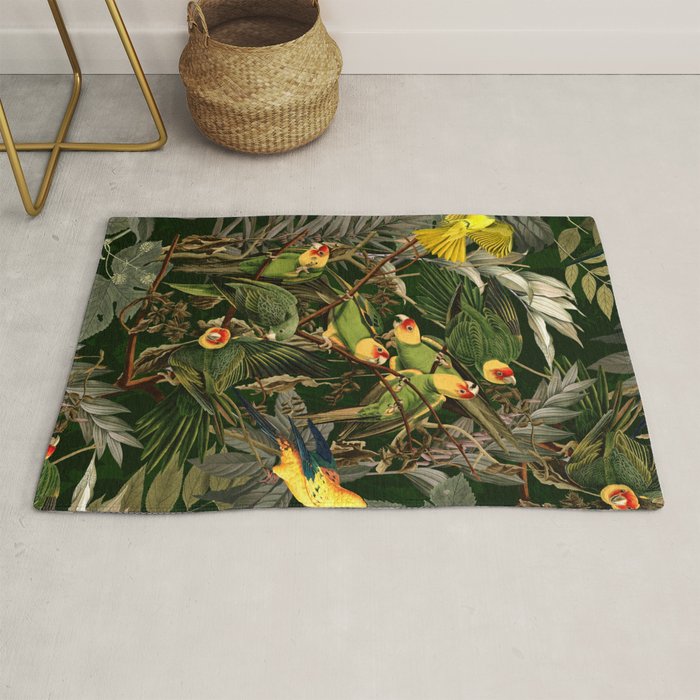 Floral and Birds XXXVI Rug Gallery Image 1