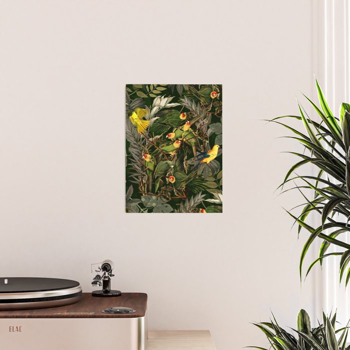 Floral and Birds XXXVI Poster Gallery Image 2