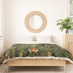 Floral and Birds XXXVI Duvet Cover Gallery Image 3