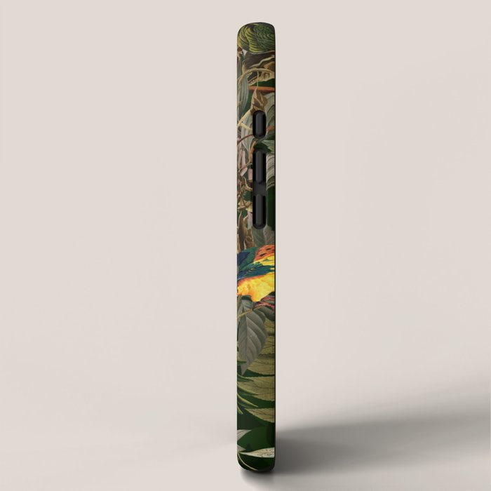 Floral and Birds XXXVI iPhone Case Gallery Image 2