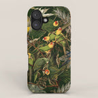 Floral and Birds XXXVI iPhone Case Gallery Image 1