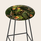 Floral and Birds XXXVI Stool Gallery Image 2