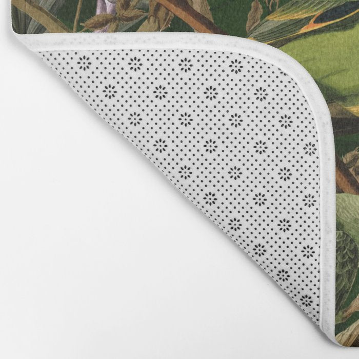 Floral and Birds XXXVI Bath Mat Gallery Image 2