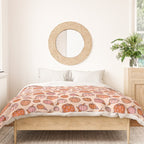 Flower Pumpkin Print Duvet Cover Gallery Image 3