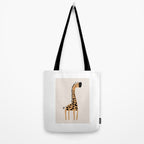 Nursery Wall Art, Safari Nursery Prints, Neutral Nursery Decor, Giraffe  Print Tote Bag Gallery Image 2