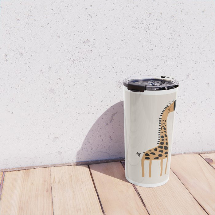 Nursery Wall Art, Safari Nursery Prints, Neutral Nursery Decor, Giraffe  Print Travel Mug Gallery Image 4