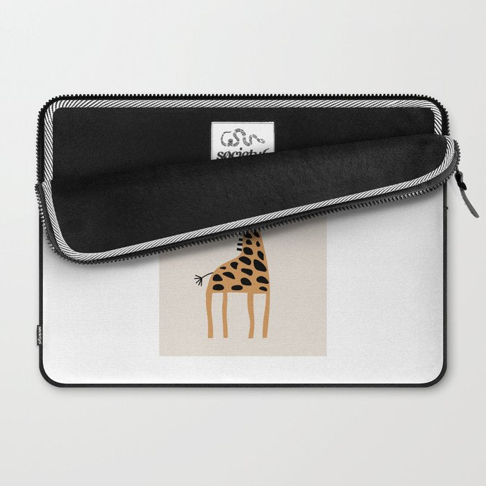 Nursery Wall Art, Safari Nursery Prints, Neutral Nursery Decor, Giraffe  Print Laptop Sleeve Gallery Image 2