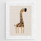 Nursery Wall Art, Safari Nursery Prints, Neutral Nursery Decor, Giraffe  Print Jigsaw Puzzle Gallery Image 1