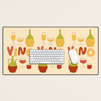 Vino Italian Wine Desk Mat Gallery Image 1