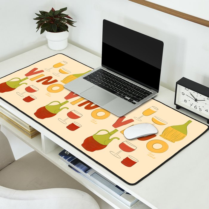 Vino Italian Wine Desk Mat Gallery Image 2