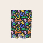 Creative colorful organic shape art pattern Wall Hanging Gallery Image 1