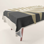 Tropical Leaf- Abstract Art 9 Tablecloth Gallery Image 1